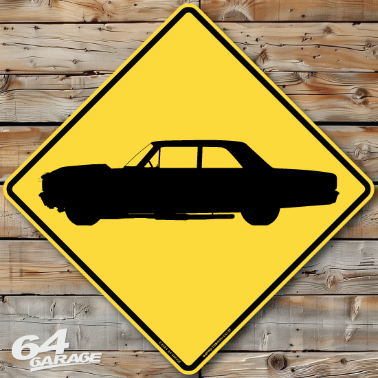 1964 Ford Thunderbolt Side View Sign