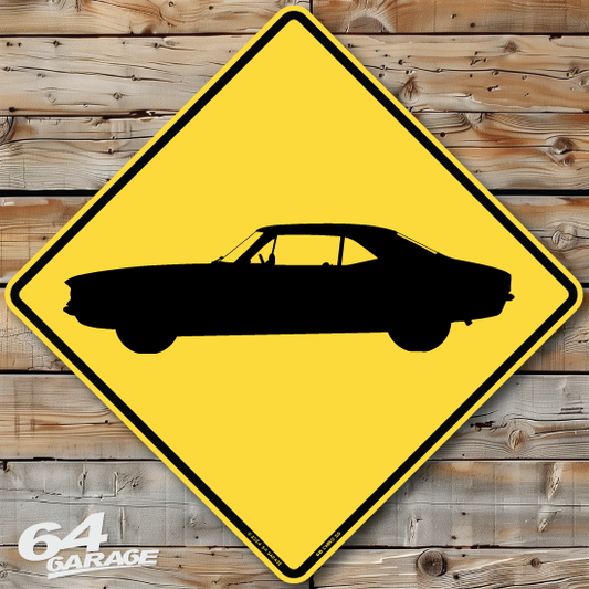 1967 Camaro Z28 Side View Sign