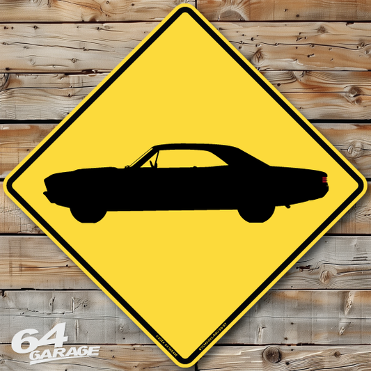 1967 Chevrolet Chevelle SS Side View Sign