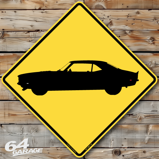 1968 Camaro RS SS Side View Sign