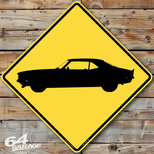 1968 Camaro Z28 Side View Sign