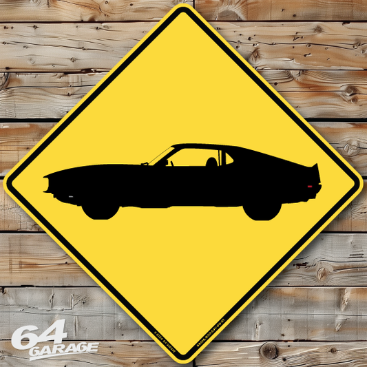 1969 Shelby GT500 Side View Sign