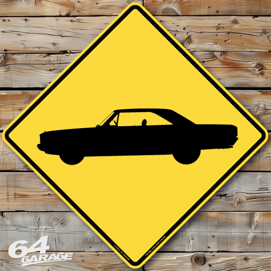 1970 Chrysler VG Valiant Side View Sign