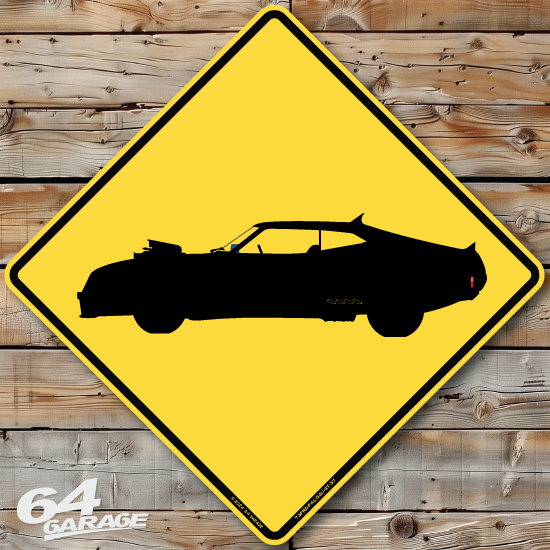 1973 Ford XB Falcon GT Coupe Side View Sign