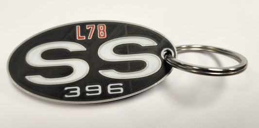 SS-396-L78 Badge Keychain