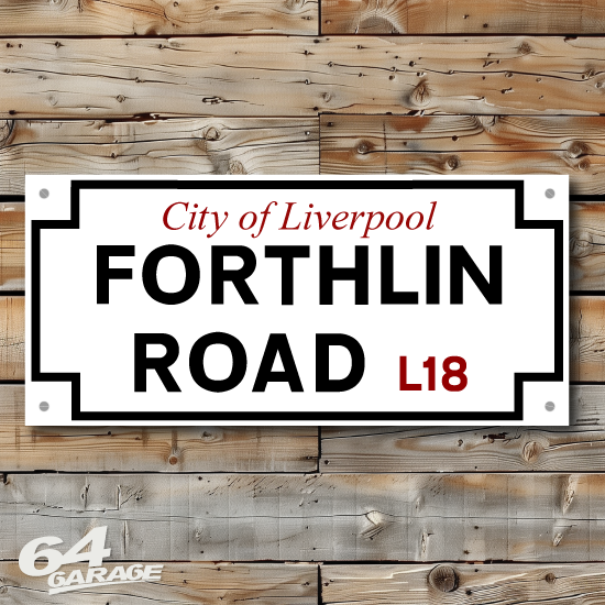 Forthlin Road Sign